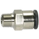 Gerade Steckverschraubung click-clock, R 1/4 a.,...
