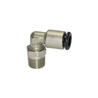 L-Steckverschraubung click-clock, drehbar, R 1/4 außen, Ø 10 mm