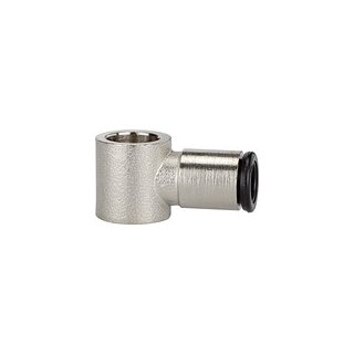 L-Ringstück, für Hohlschraube G 1/4, Schlauch-Ø 8 mm, MS vern.