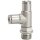 T-Steckverschraubung L-Form metallica, drehbar, G 3/8 a. Ø 12mm