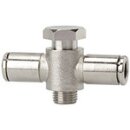 T-Steckverschraubung metallica, drehbar, G 1/8 a.,...