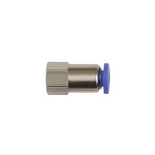 Gerade Steckverschraubung Blaue Serie mini, M3 i., Schlauch-Ø 4