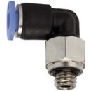 L-Steckverschraubung Blaue Serie mini, drehbar, M7