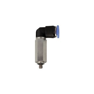 L-Steckverschraubung Blaue Serie mini, lang, drehbar, G 1/8