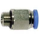Gerade Steckverschraubung Blaue Serie, G 3/8 a.,...