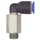 L-Steckverschraubung Blaue Serie lang, drehbar, R 1/2 a.,...