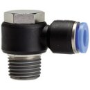 L-Steckverschraubung Blaue Serie drehbar, R1/4 a., max.15...