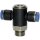 T-Steckverschraubung Blaue Serie, drehbar, G 1/4 außen, Ø 8 mm