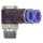 Y-Winkelsteckverschraubung Blaue Serie, drehbar, R 1/8 a. Ø 6mm