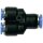 Y-Steckverbindung Blaue Serie, reduzierend, Schlauch-Ø 1x8/2x4