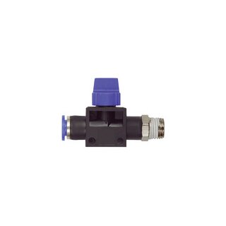 3/2-Wegeventil Blaue Serie, Steckanschluss, R 3/8 außen Ø 8mm
