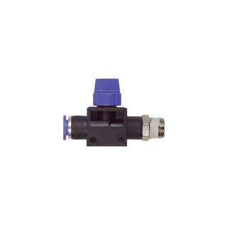 3/2-Wegeventil Blaue Serie, Steckanschluss, R 1/2 a., S-G Ø12mm