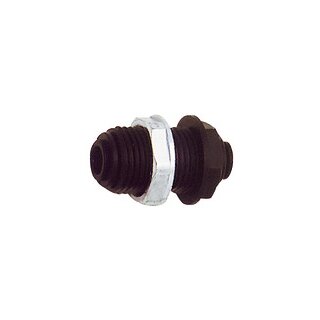 Schottverschraubung POM, G 3/8, für Schlauch-Außen-Ø 6 mm