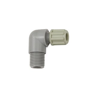 Winkel-Einschraubverschraubung G 1/8 a., für Schlauch 6/8 mm, PA