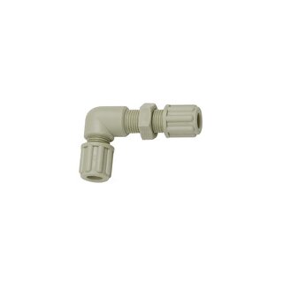 Winkel-Schottverbindung, M10x1,0, für Schlauch 4/6 mm, SW 14, PP
