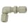 Winkel-Schottverbindung, M10x1,0, für Schlauch 4/6 mm, SW 14, PP