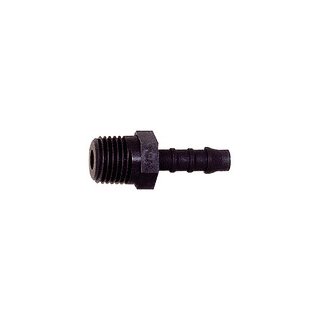 Gerader Einschraubstutzen, R 1/4 a., für Schlauch LW 4 mm, PA 6