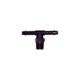 T-Einschraubstutzen, R 1/4 a., für Schlauch LW 8 mm, SW 14, PA 6