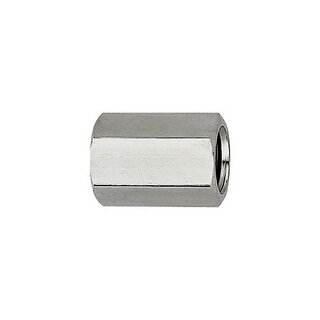 Muffe, Außensechskant, G 1/4, SW 17, Edelstahl 1.4571