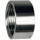 Muffe, rund, kurze Ausführung, G 1 1/2, Edelstahl...
