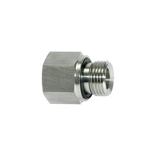Lange Wechselreduzierung, Weichdicht., G3/4 a. G1/2 i., ES 1.4571