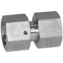 Einstellbare gerade Verschraubung, Dichtkegel, ES 1.4571...