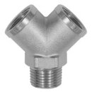 Verteiler, 2fach, R 1/8 AG, Abgänge 2 x G 1/8 IG,...