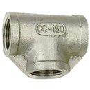 T-Verteiler, 3 x innen, Rp 3/4, Edelstahl 1.4408