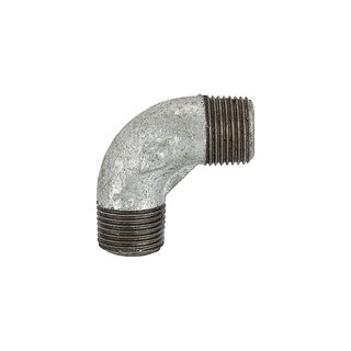 Winkel 94, 90°, AG/AG, R 1 1/4, schwarzer Temperguss feuerverz.