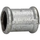 Muffen 270, IG/IG, Rp 1 1/2, schwarzer Temperguss feuerverz.