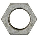 Gegenmutter 310, IG, Rp 2, schwarzer Temperguss feuerverz.