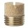 Sinterbronce-Schalldämpfer, Schlitz, G 1, max. 10 bar