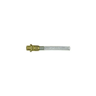 Starre Verschraubung, Knickschutzfeder,G 3/8, Schlauch-Ø 12x9