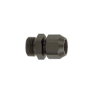 Einschraubverschraubung, Alu, für PVC-Gewebeschlauch 16x10, G 1/2