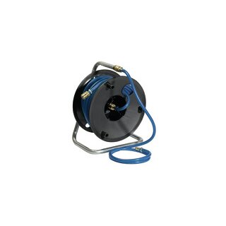 Druckluft-Schlauchtrommel, 20 m PVC-Schl. ø 15x9, Kupplung NW 7,2