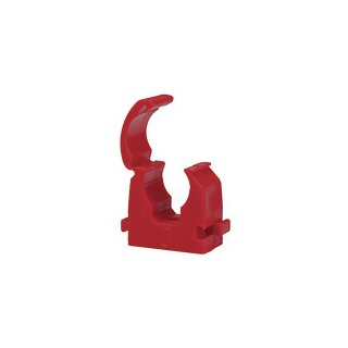 Rohrklemme speedfit PP, für Rohr Außen-ø 28 mm, rot