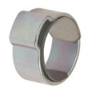 1-Ohr-Schl.klemme, Einlagering, Stahl glanzv. (W1),...