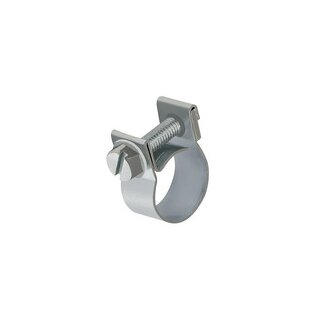 Spannbackenschelle, Stahl glanzverzinkt (W1), Nenn-ø 13 mm, 9 mm