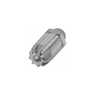 Lärmarme Runddüse, G 1/4 AG, Zink-Druckguss, Düsen-Außen-ø 17 mm