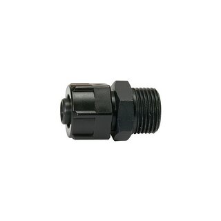 Einschraubverschraubung, für PVC-Pneumatikschlauch 11,6x9, G 3/8