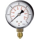 Standardmanometer pressure line G 1/4 unten, -1/0...