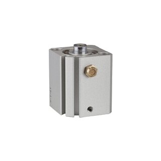 Kurzhubzylinder ASQ einfachwirkend, Kolben-Ø 25, Hub 30, M5x0,8