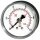 Standardmanometer pressure line G 1/4 hinten -1/0 bar/-14,5 psi, Ø50
