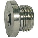 Verschlussstopfen, O-Ring value line, G 1/4, Messing vern.