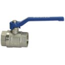 Kugelhahn valve line, Handhebel blau, MS vern., IG/IG, G 3/4