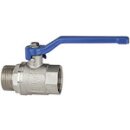 Kugelhahn valve line, Handhebel blau, MS vern., IG/AG, G 1/4