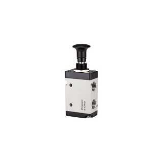 5/2-Wegeventil, Druckknopfbetätigung, 3L, G 1/4, 1300l/min