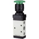 5/2-Wegeventil, manuell M5, Pilztaster, monostabil, G...