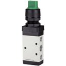 5/2-Wegeventil, manuell M5, Drehhebel k., monost., G 1/8,...
