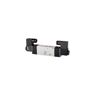5/3-Wegeventil elektropneum. Mitte belüftet, M5, 24 V DC